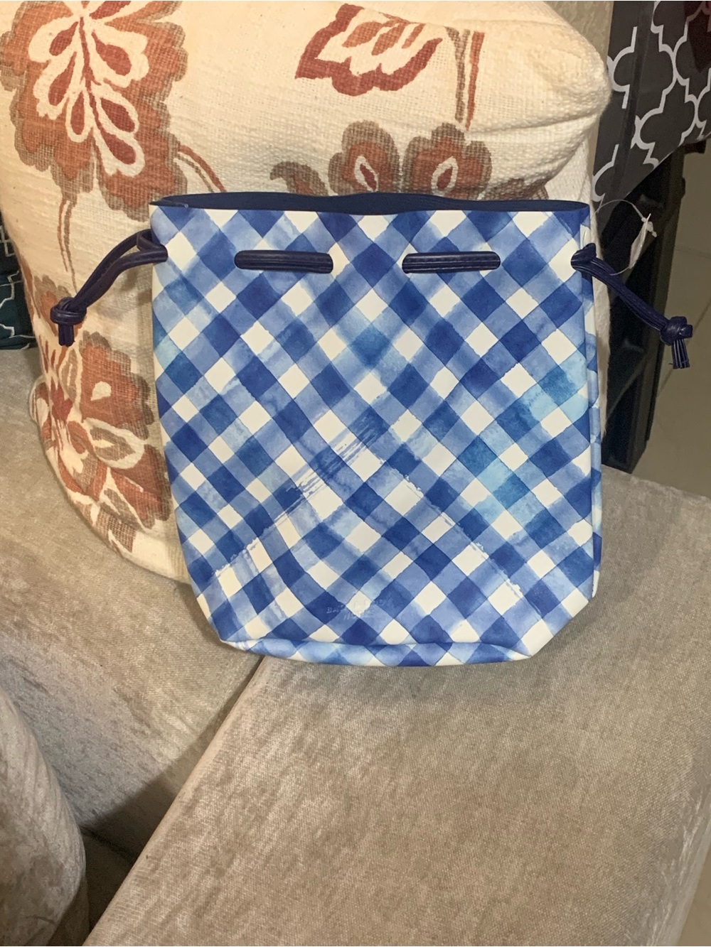 Bath And Body Works Drawstring Tote Bag